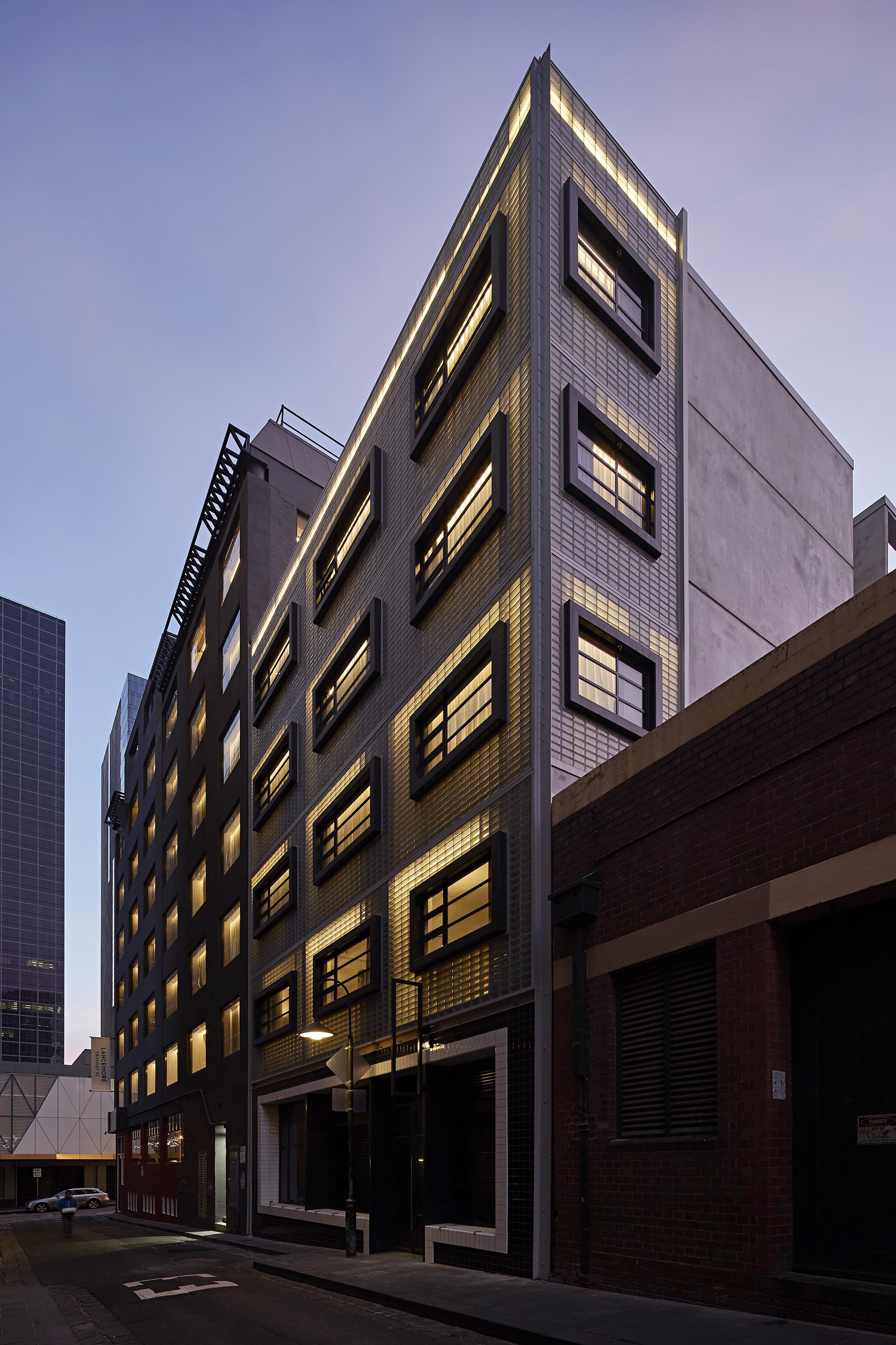Lancemore Crossley St. Melbourne Luaran gambar The building's facade