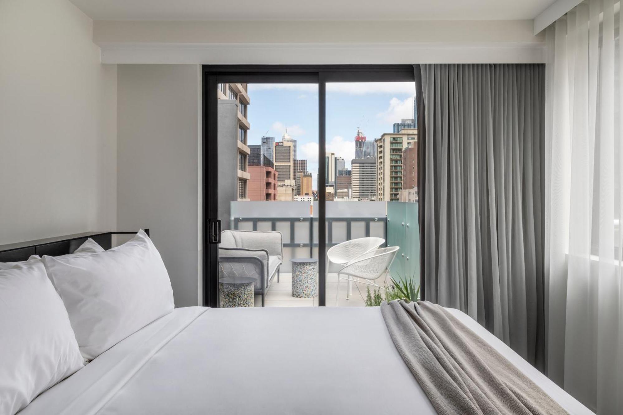 Lancemore Crossley St. Melbourne Luaran gambar A bedroom at the Hotel